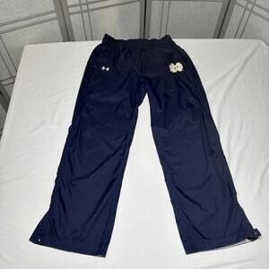 Men’s Under Armour Notre Dame TEAM ISSUED Storm Pants Ankle Snap 2014 - Size S